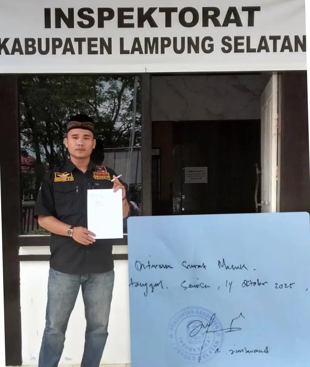 Oknum Kades Purwotani Dilaporkan ke Inspektorat Terkait Pendirian Tower Indosat di Lahan Register