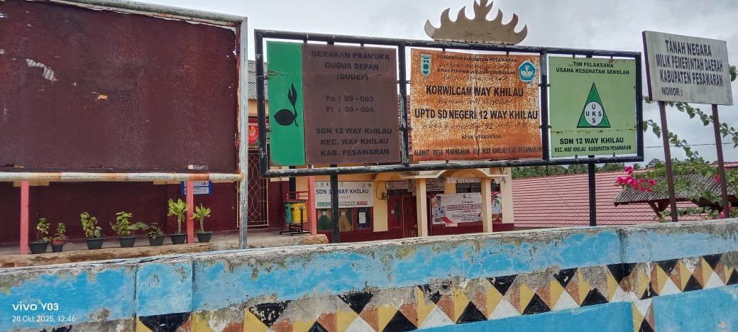 Kepemimpinan Kepala SDN 12 Way Khilau Dikeluhkan, Diduga Langgar Etika dan Aturan Pendidikan.RABU, 29 OKTOBER 2025