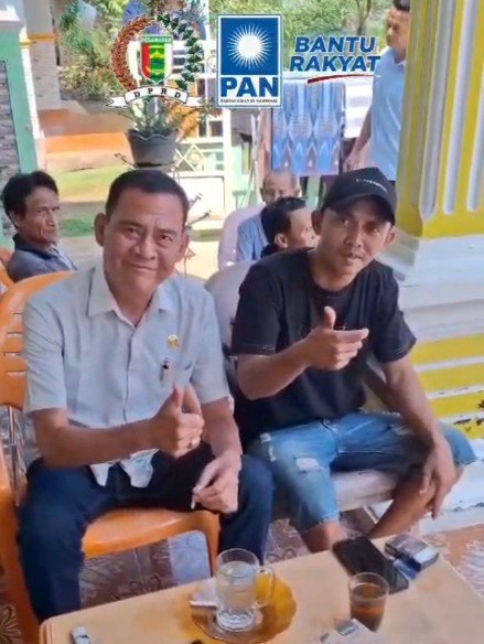Ketua DPD PAN Pesawaran Santuni Warga Lewat Aksi Jum’at Berkah.jum’at(17/10/2025)