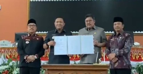 Wakil Bupati Pesawaran Dorong Sinkronisasi Kebijakan Anggaran pada Rapat Paripurna KUA-PPAS 2026