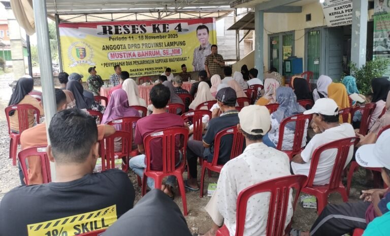 *Mustika Bahrum, S.E., M.M., Silaturahmi di Pekon Klaten Jadi Ruang Terbuka Serap Keluhan Warga*
