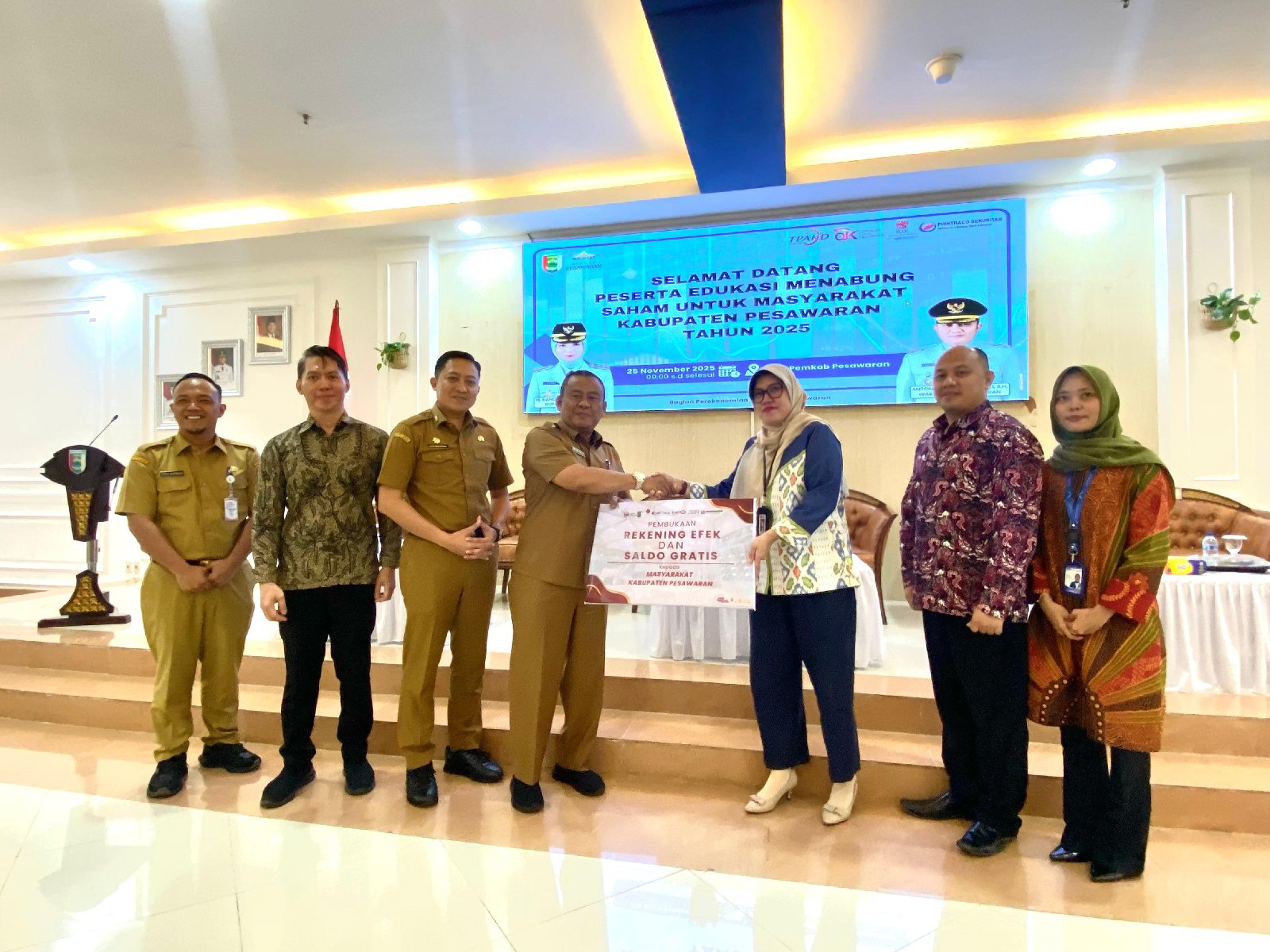 *Pesawaran Genjot Literasi Investasi: Warga Didorong Melek Saham Sejak Dini*