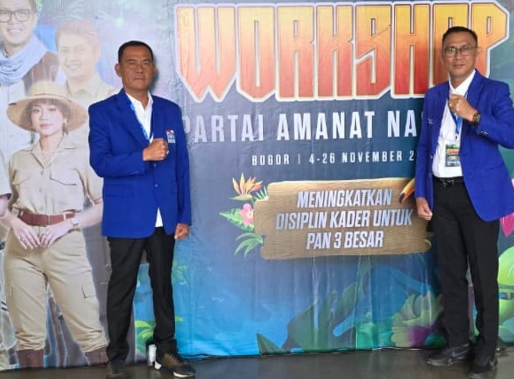 Ketua PAN Pesawaran, Paisaludin, S.H., Hadiri Acara Partai Amanat Nasional di Bogor