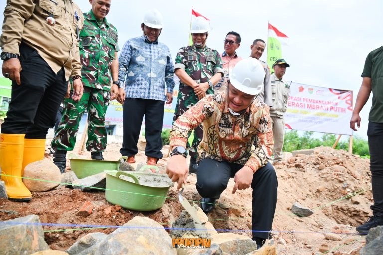 *Pemkab Pesawaran Dorong Kebangkitan Ekonomi Desa Lewat Pembangunan Gedung Koperasi Merah Putih Kedondong*