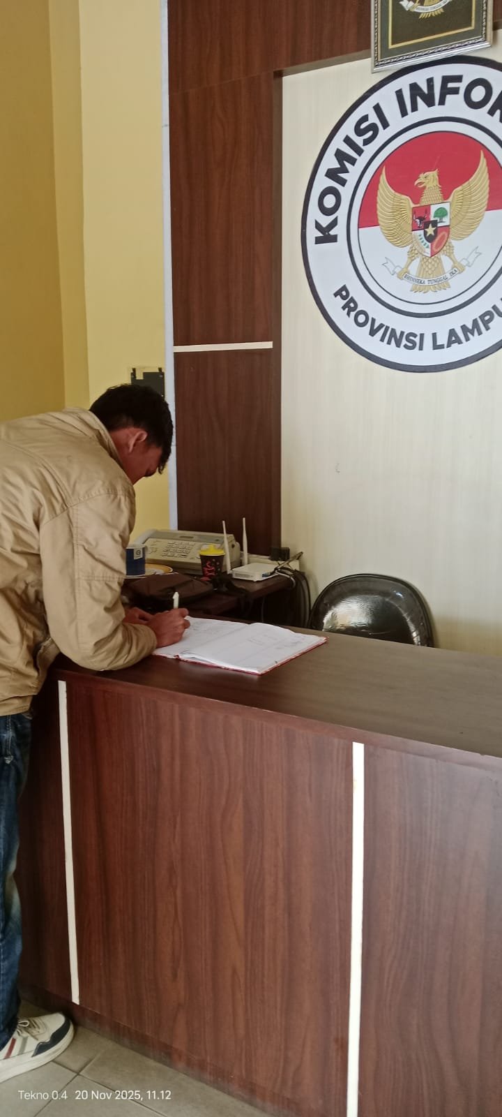 *PMD Tanggamus Abaikan Permohonan, LPAKN RI PROJAMIN Resmi Ajukan Sengketa Informasi ke Komisi Informasi Lampung*