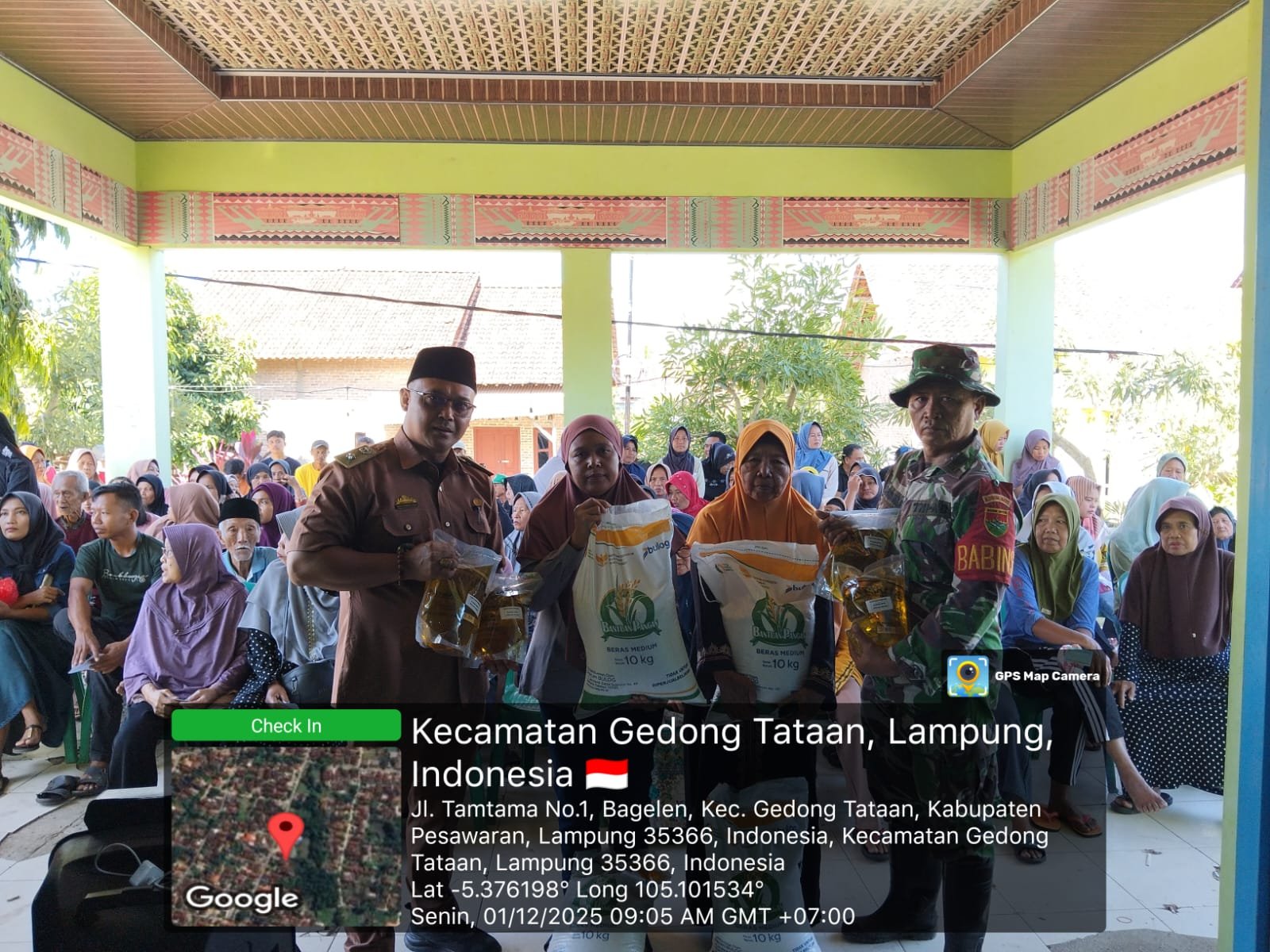 Pemdes Bagelen Distribusikan Bantuan Ketahanan Pangan, Warga Nyatakan Terbantu
