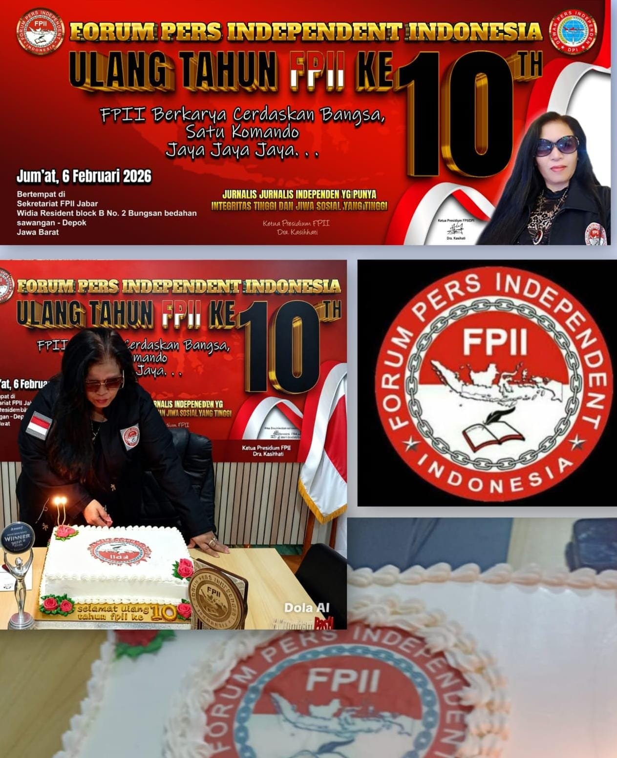 Momentum HUT FPII, Seknas FPII Dorong Penguatan Jaringan Media dan Isu Sentral Daerah