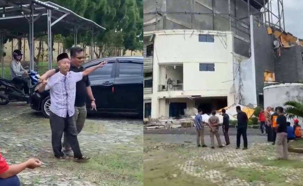 Pembangunan Gedung DPRD Pesawaran Masih Mangkrak,jalan banyak Rusak, Mualim Taher; lemahnya kinerja Pemda.