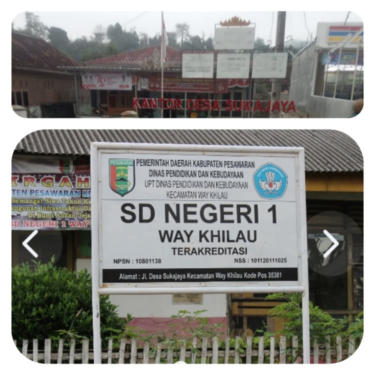 Diduga Rangkap Jabatan Bertahun-tahun, ASN Kepala SDN 1 Way Khilau Juga Menjabat Ketua BPD Sukajaya.