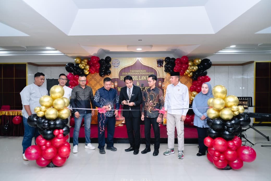 Diresmikan di Asoka Luxury Hotel, Bumi Adil Law Firm Hadir Beri Bantuan Hukum Gratis untuk Masyarakat.