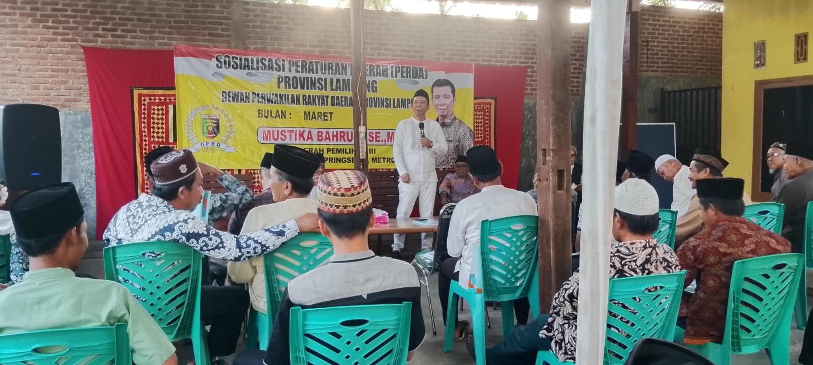 Sosialisasi Perda Rembug Desa di Pesawaran, Mustika Bahrum Tekankan Pentingnya Pencegahan Konflik