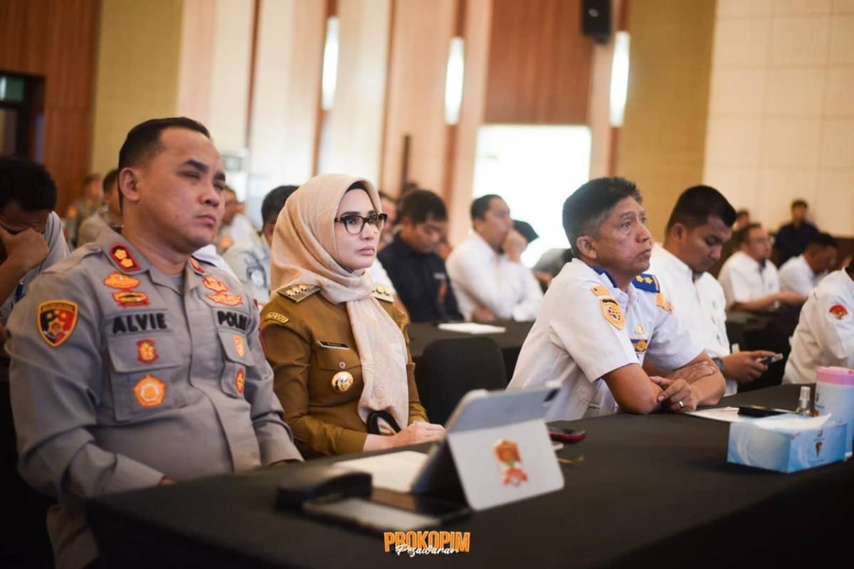 Rakor Lintas Sektoral Kesiapan Pengamanan Idul Fitri 1447 H, Pemkab Pesawaran Perkuat Sinergi Pengamanan Lebaran.