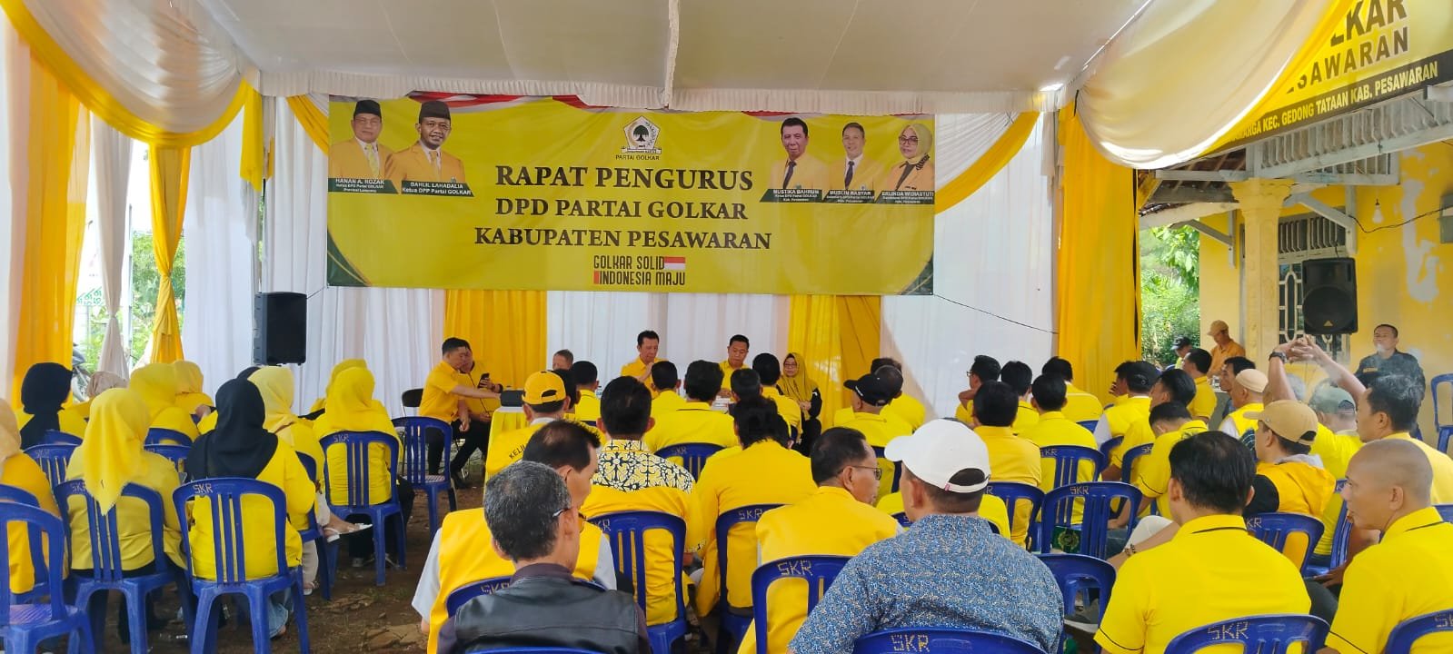 *DPD Golkar Pesawaran mengelar rapat perdana pengurus baru periode 2026-2031*