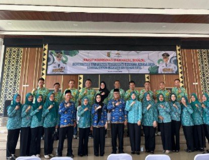 *Sinergi Pemkab dan Desa Diperkuat, Rakor dan Halal Bihalal Jadi Momentum Konsolidasi di Pesawaran*