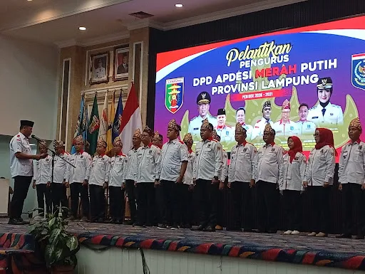 Pelantikan APDESI Merah Putih Lampung Jadi Titik Awal Konsolidasi Desa, Perkuat Peran Strategis dalam Pembangunan Nasional
