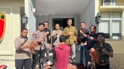 Polsek Cukuh Balak Dibackup Tekab 308 Presisi Polres Tanggamus Bekuk Pencuri Kabel PLN