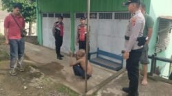 Polisi Turun Tangan! ODGJ yang Meresahkan Masyarakat Berhasil Dievakuasi Sat Samapta Polres Pesawaran