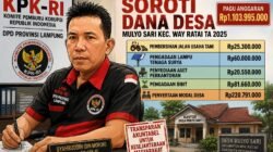 LSM KPK-RI DPD Provinsi Lampung Soroti Sejumlah Realisasi Penggunaan Dana Desa Mulyo Sari TA 2025