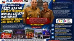 Camat Way Ratai Nilai Pesta Rakyat HUT ke-19 Pesawaran Berhasil Satukan Masyarakat, Antusiasme Warga Jadi Bukti Nyata.
