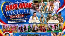 MTsN 2 Pesawaran Jadi Pusat Peringatan HAN 2026, Wabup Antonius Ajak Seluruh Elemen Lindungi Hak Anak.