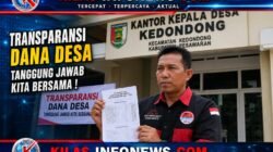 Syahruddin Soroti Penggunaan Dana Desa Kedondong TA 2024–2025, Nilai Kegiatan Capai Rp1,51 Miliar