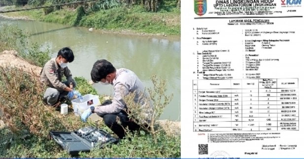HASIL RESMI LAB WAY RATAI: MERKURI DI BAWAH BAKU MUTU, DO TEPAT DI AMBANG BATAS