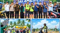 Gas Amal Ojek Manol 2, Dari Lintasan Grasstrack untuk Kepedulian Sosial Warga Trisno Maju