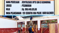 Ketua LSM-KPK-RI Lampung Minta Pengawasan Ketat Program Revitalisasi UPTD SDN 02 Kedondong
