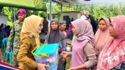 Brigif 4 Mar/BS Perkuat Kepedulian Sosial dan Pelestarian Pesisir di Pesawaran
