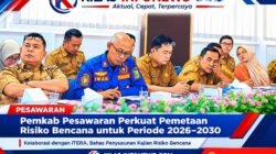 Pesawaran Perkuat Pemetaan Risiko Bencana untuk Periode 2026–2030.