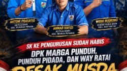 SK Kepengurusan 2023–2026 Jadi Sorotan, Tiga DPK KNPI Pesawaran Dorong Musda Sesuai Mekanisme Organisasi.