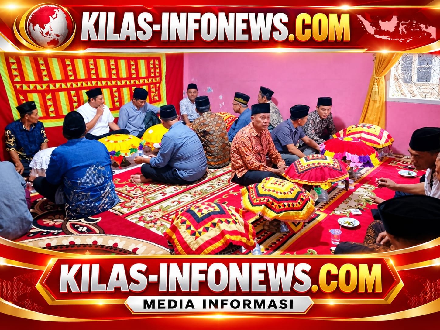Tahlilan Hari Ketujuh Almarhum M. Saleh bin Abdul Lamin, Syahruddin Sampaikan Terima Kasih kepada Seluruh Pelayat
