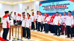 Jadi yang Pertama Dilantik, PAC ABPEDNAS Pesawaran Perkuat Pengawasan dan Pembangunan Desa