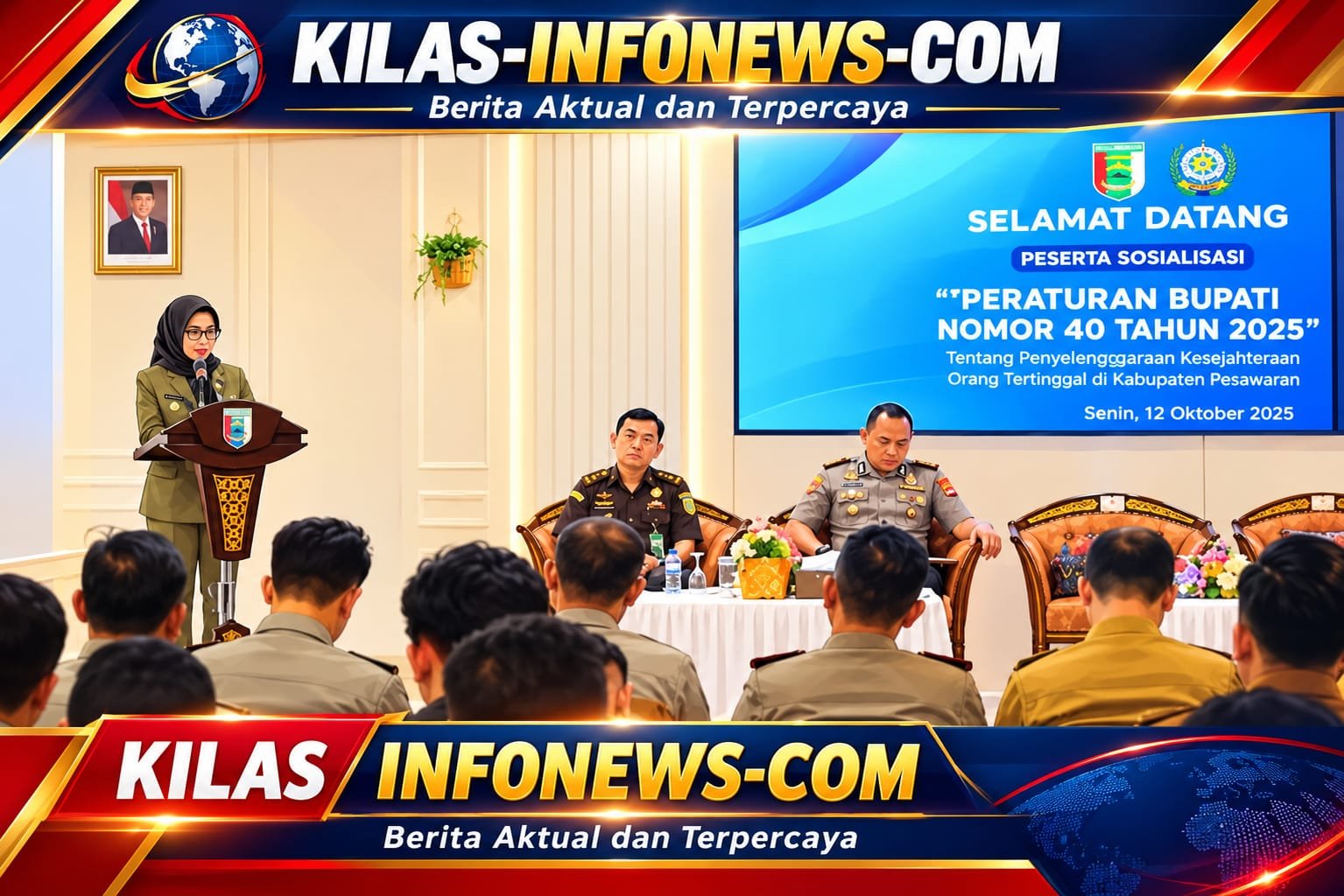 Pemkab Pesawaran Sosialisasikan Perbup Hiburan Organ Tunggal, Tekankan Ketertiban dan Keamanan Masyarakat