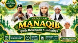 Manaqib Syekh Abdul Qodir Al-Jailani Q.S. Digelar di Tanjung Kerta, Way Khilau