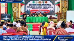 MUI Pesawaran Perkuat Edukasi Masyarakat tentang Bahaya Judi Online dan Narkoba