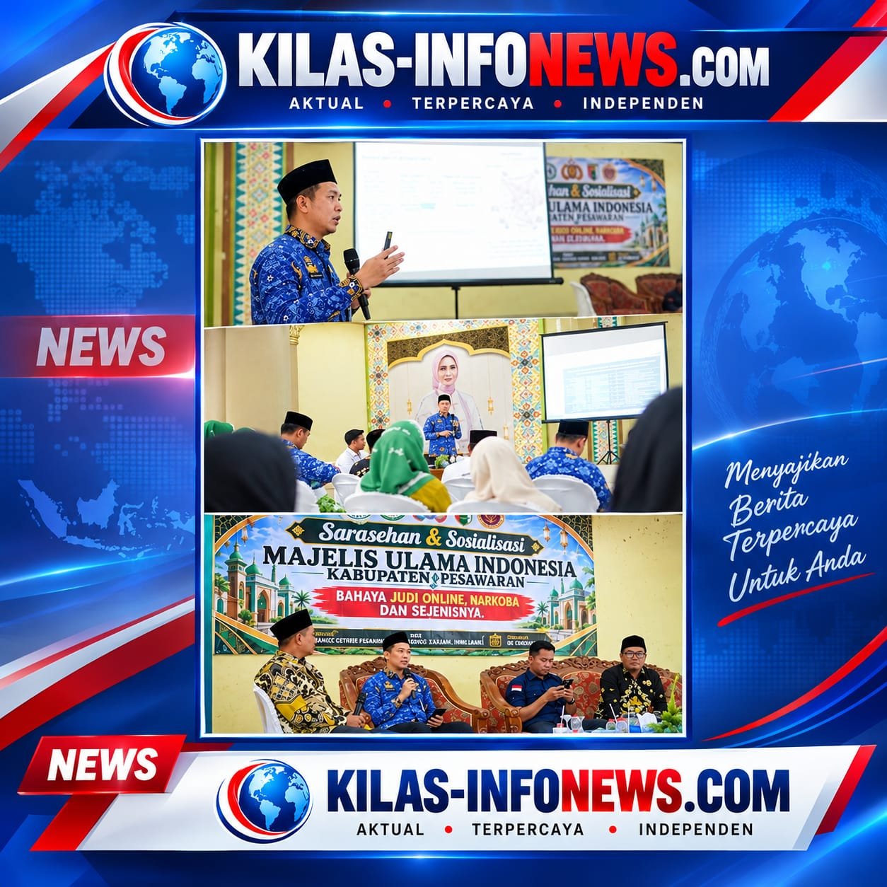Kadis Kominfotiksan Pesawaran Ajak Masyarakat Bijak Bermedia Digital untuk Cegah Judi Online dan Konten Negatif